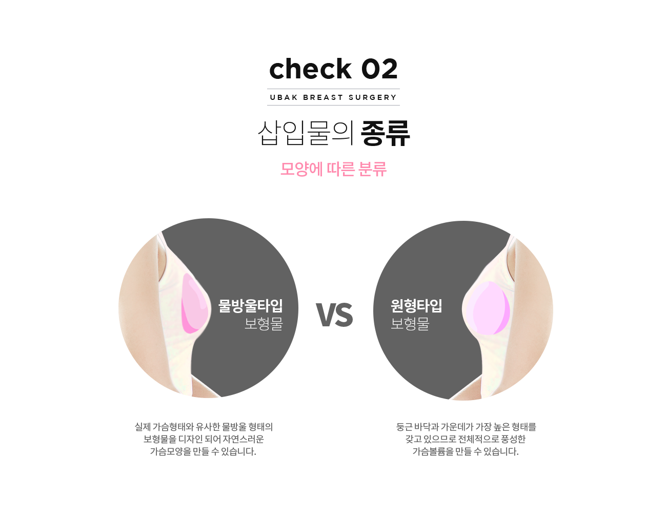 삽입물의 종류