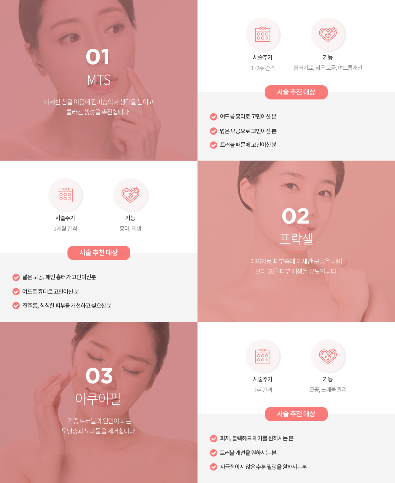 여드름 질환의 치료방법