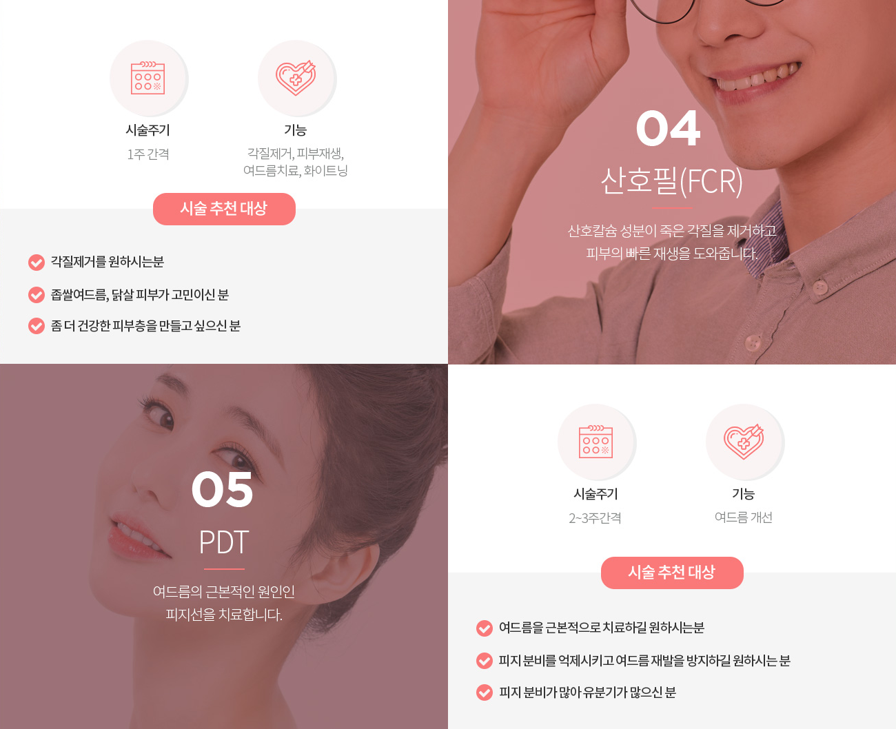 여드름 질환의 치료방법
